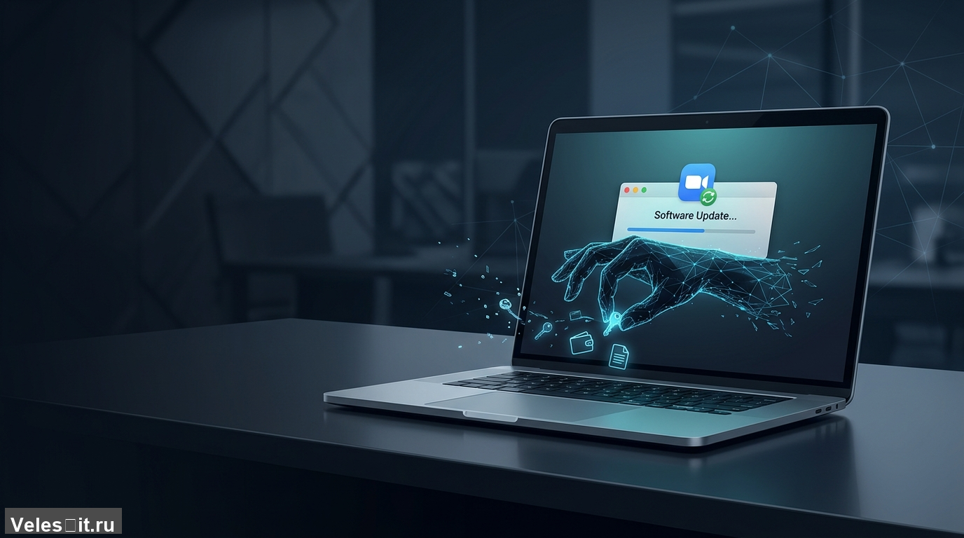 Новая атака на macOS: вредоносный апдейт Zoom от группы Sapphire Sleet