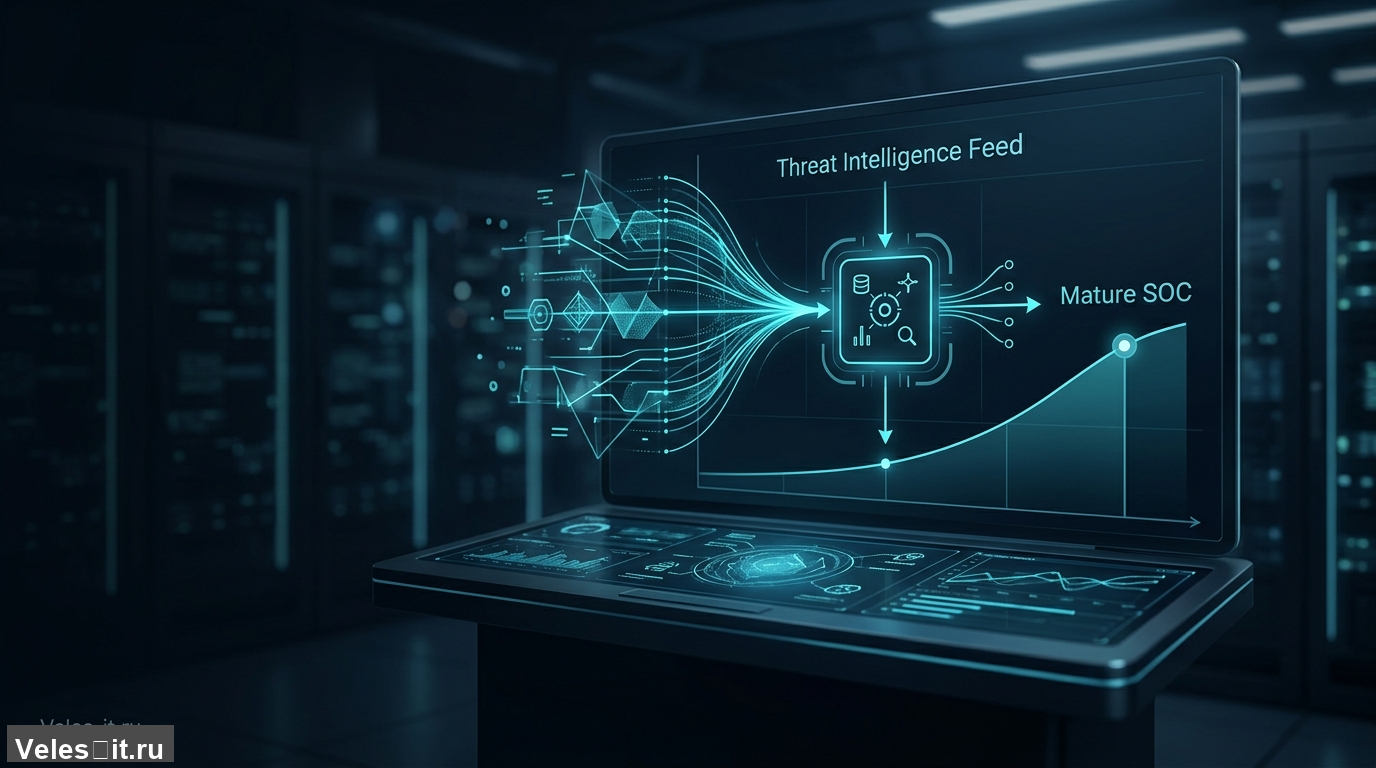 Как зрелость SOC зависит от интеграции лент киберразведки