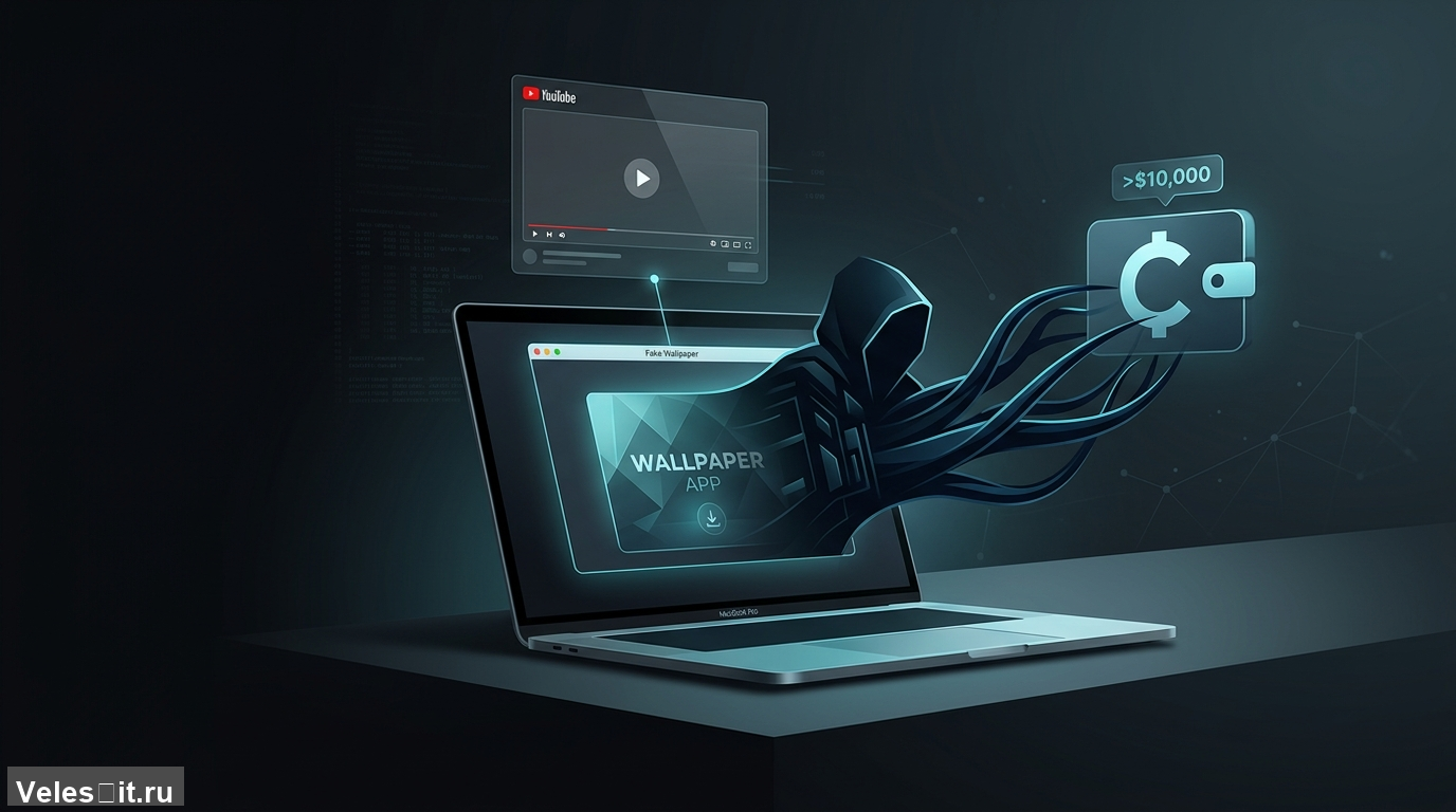 Новый macOS-троян notnullOSX охотится за крупными криптовалютными активами
