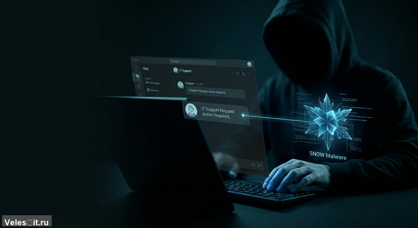 Хакеры UNC6692 атакуют сотрудников компаний через Microsoft Teams