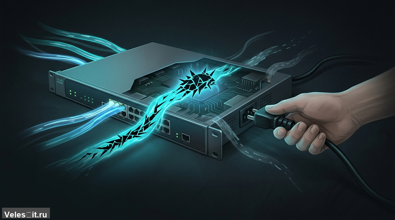 Новый бэкдор атакует Cisco: как избавиться от опасного Firestarter