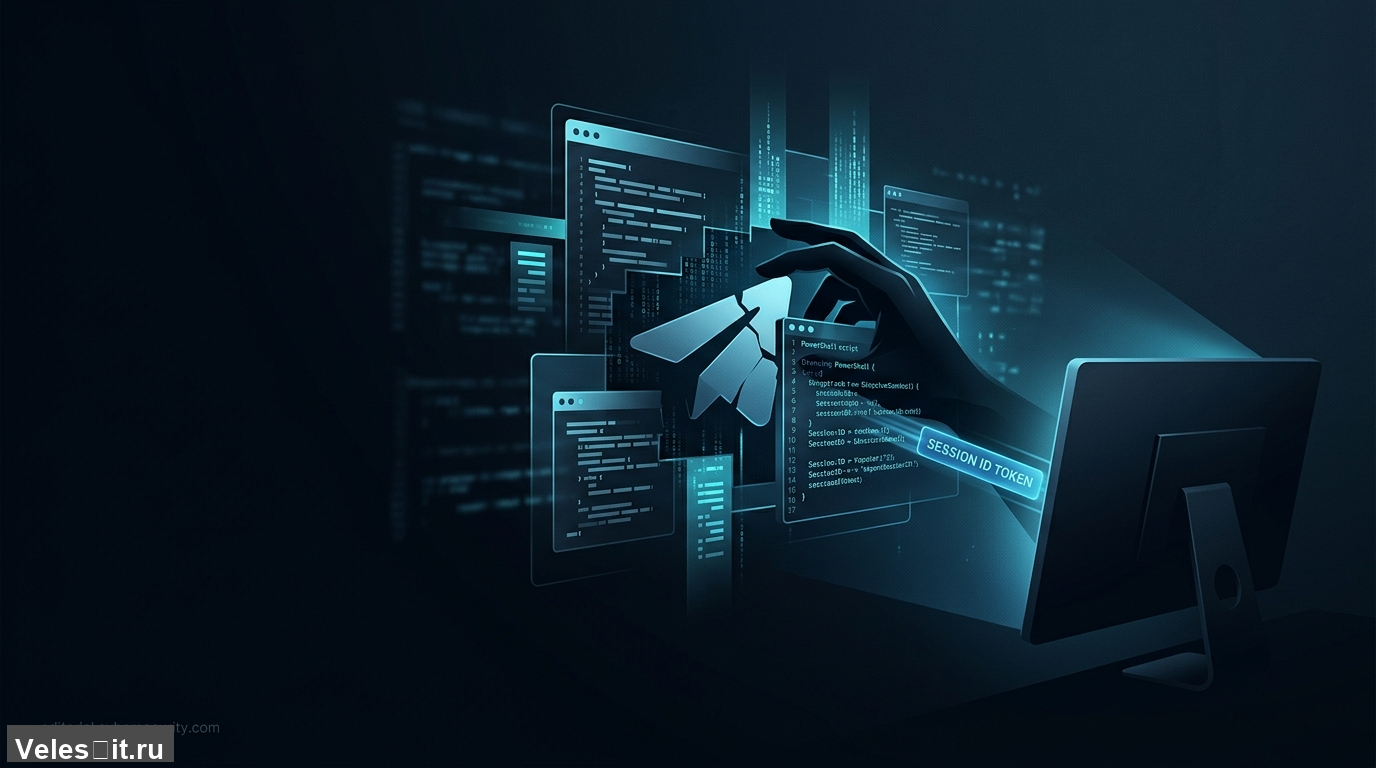 Хакеры крадут сессии Telegram через вредоносный PowerShell-скрипт