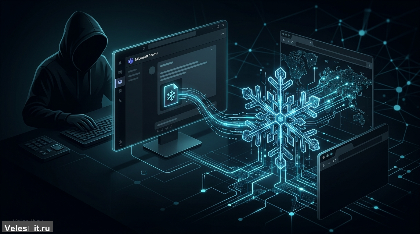 Хакеры используют Microsoft Teams для распространения нового вируса «Snow»