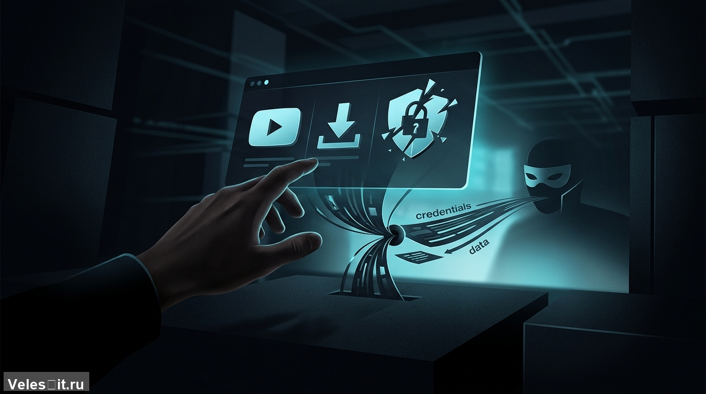 Стилер Vidar атакует корпорации через фейковые ссылки на YouTube