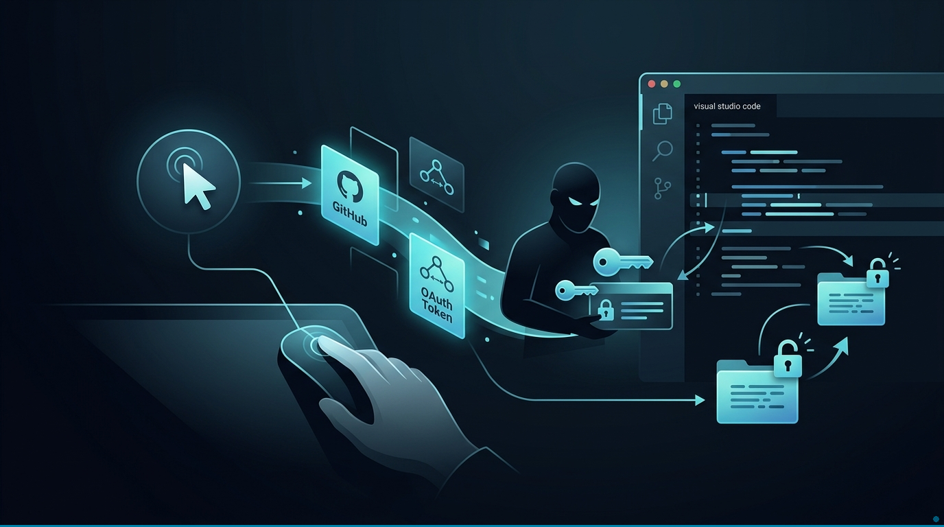 VS Code под ударом: 1 клик — и GitHub-токены украдены!