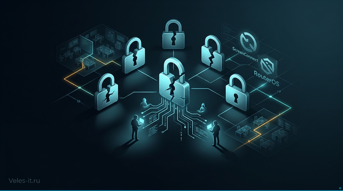 CISA бьет тревогу: критические уязвимости в Artifactory, ScreenConnect, RouterOS