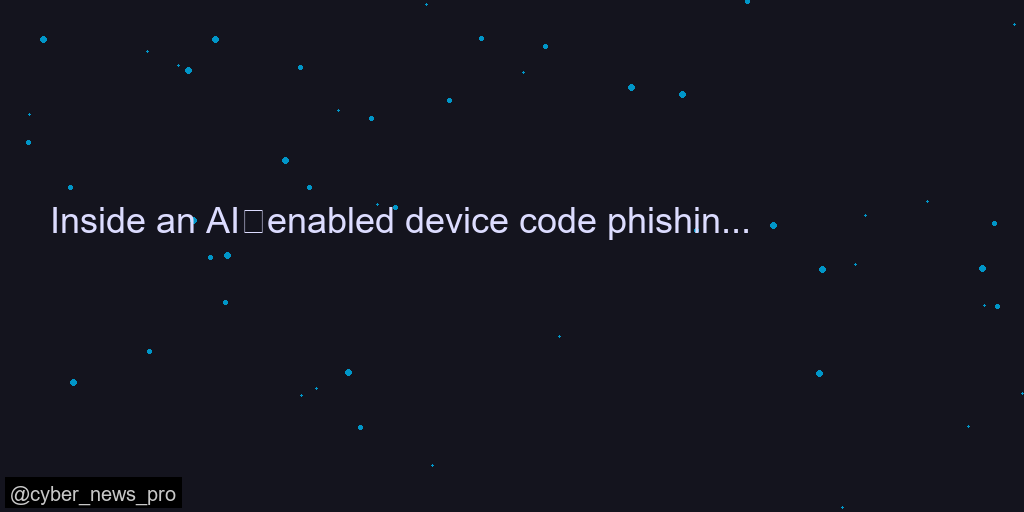 Inside an AI‑enabled device code phishing campaign