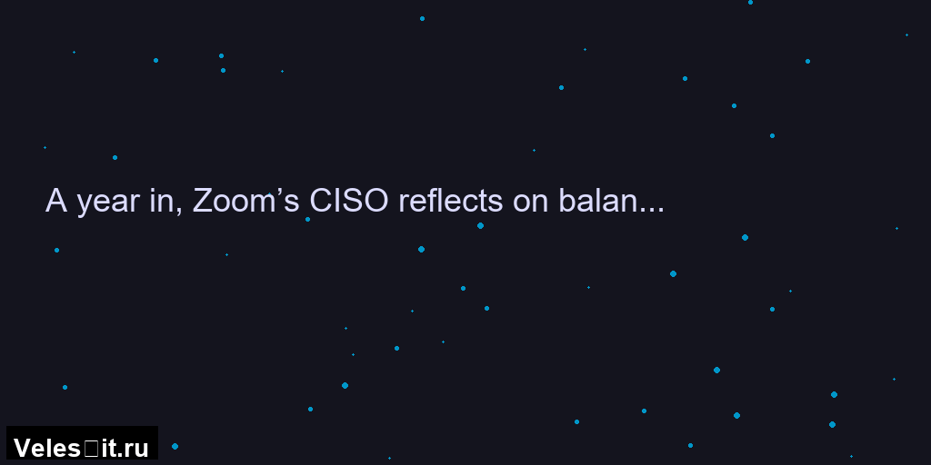 Год во главе безопасности Zoom: опыт Сандры Маклауд